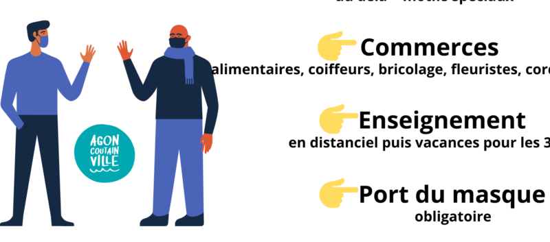 COVID 19 : les nouvelles mesures