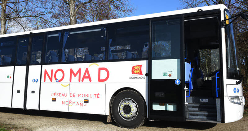 Coutances-les plages : ligne de bus estivale