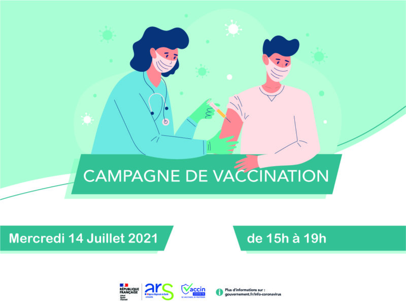 Centre de vaccination à Agon-Coutainville