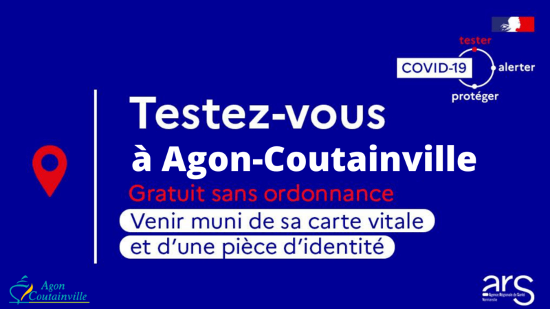 Covid-19 : Testez-vous à Agon-Coutainville