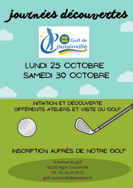 Golf : Journée découverte