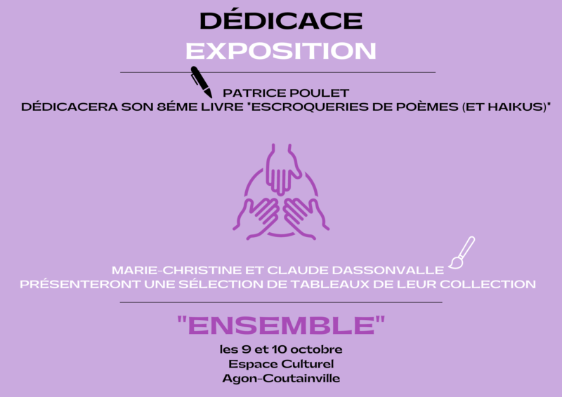« Ensemble » : Dédicace | Exposition