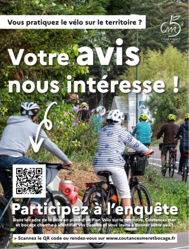 PLAN VÉLO : Le Coutançais en Mode Bicyclette