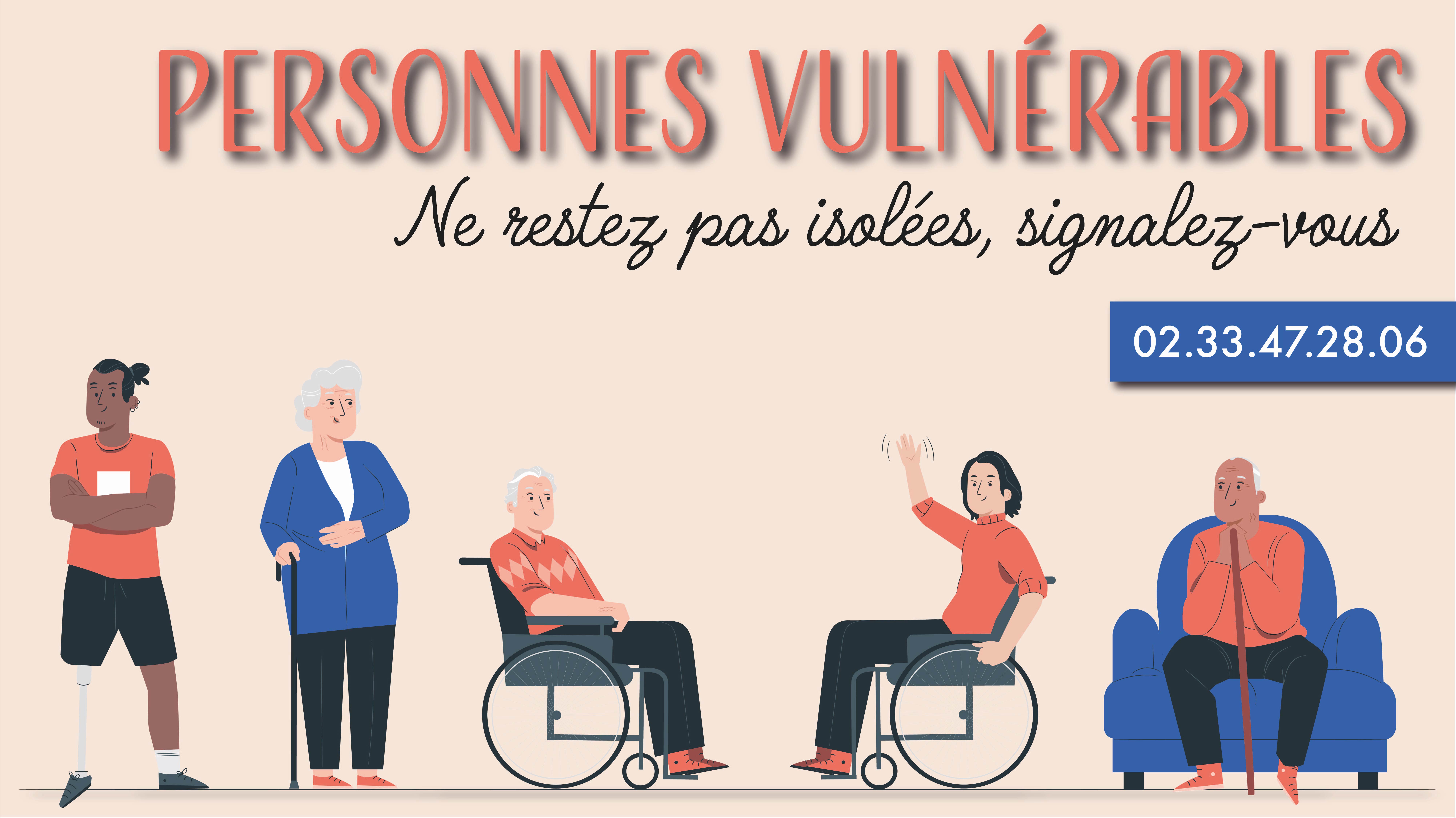 Recensement des personnes vulnérables isolées