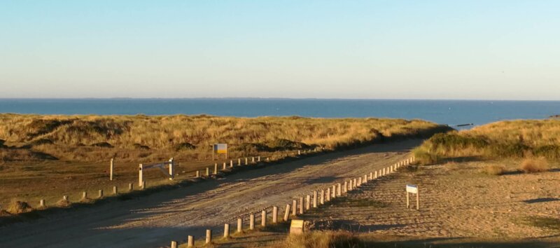 Pointe d’Agon : levée d’interdiction de la baignade