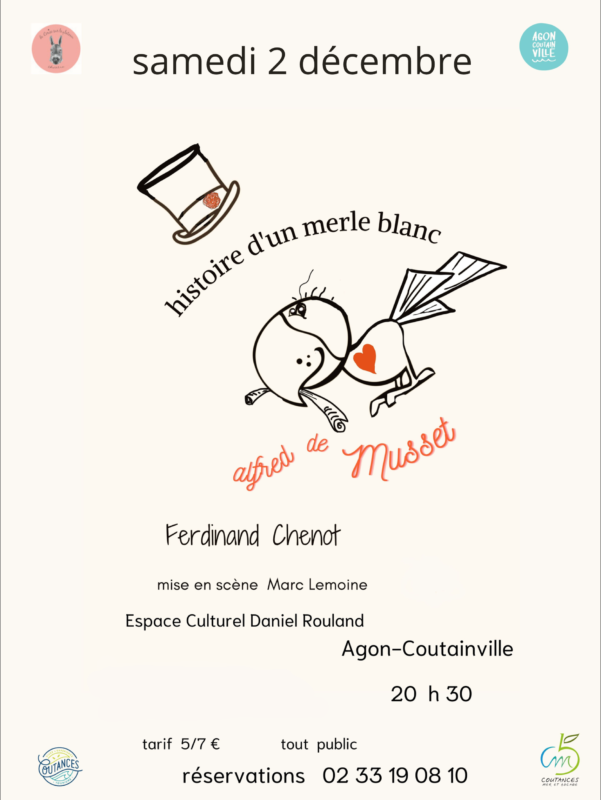 Théâtre : Histoire d’un merle blanc
