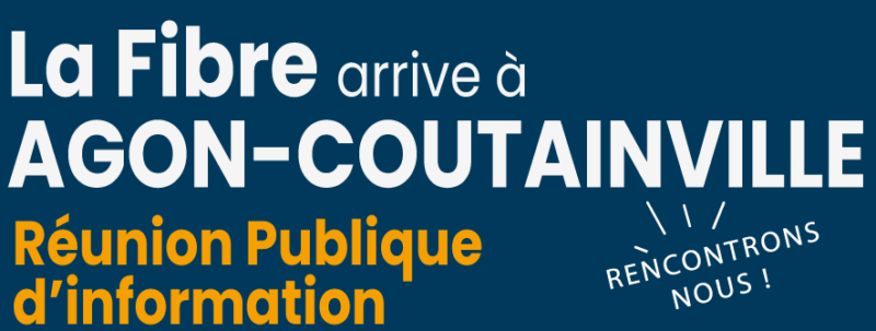 La Fibre optique arrive à Agon-Coutainville !