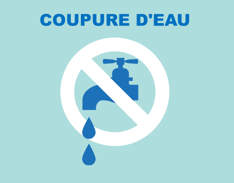 Coupure d’eau