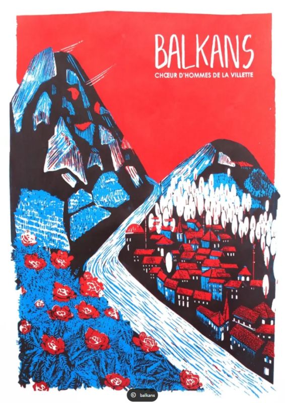 Concert « Balkans » Chœur d’Hommes de La Villette