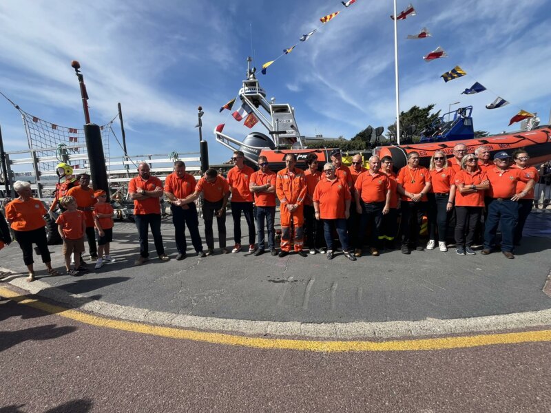 SNSM d’Agon-Coutainville – Baptême du nouveau canot de sauvetage