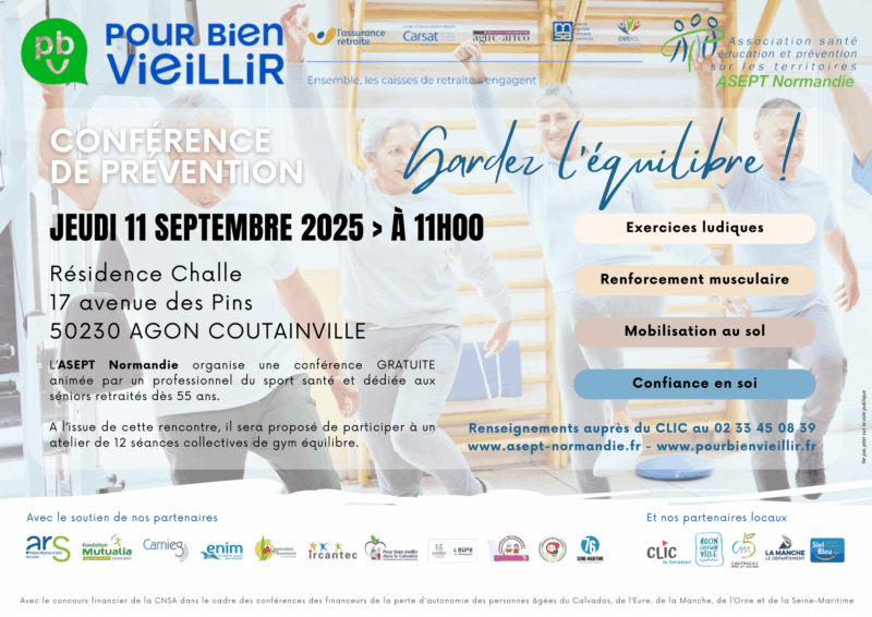 Gardez l’équilibre : conférence