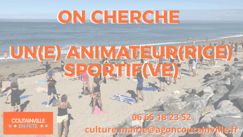 On recherche un(e) animateur(trice) sportif(ve)