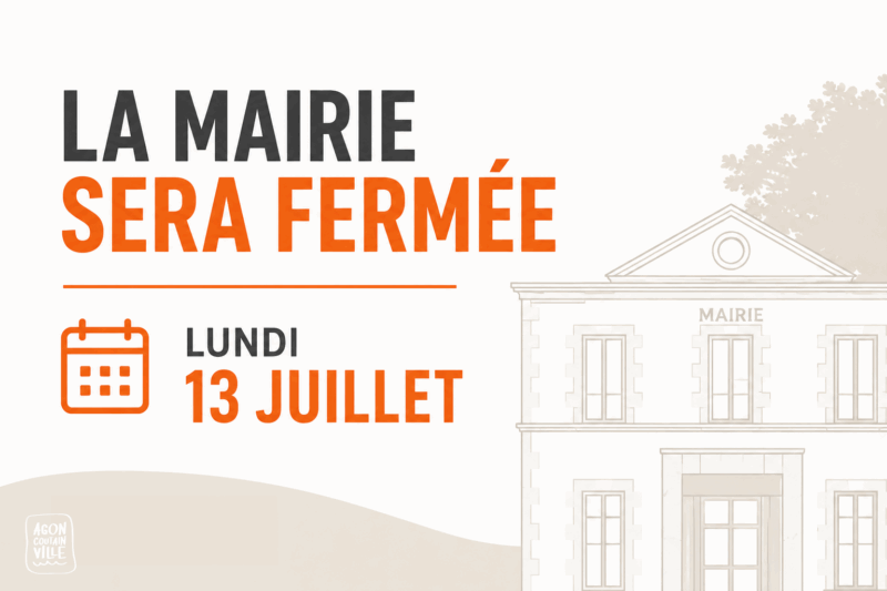 Fermeture exceptionnelle des services municipaux