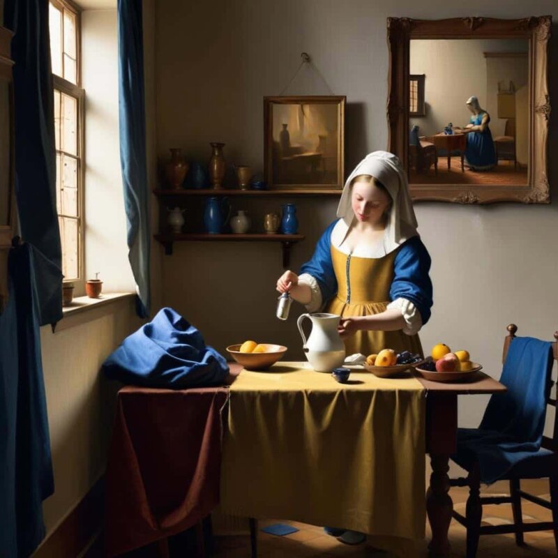 Vermeer : sa vie, son oeuvre