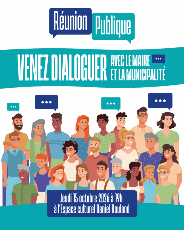 Réunion Publique : Jeudi 15 octobre